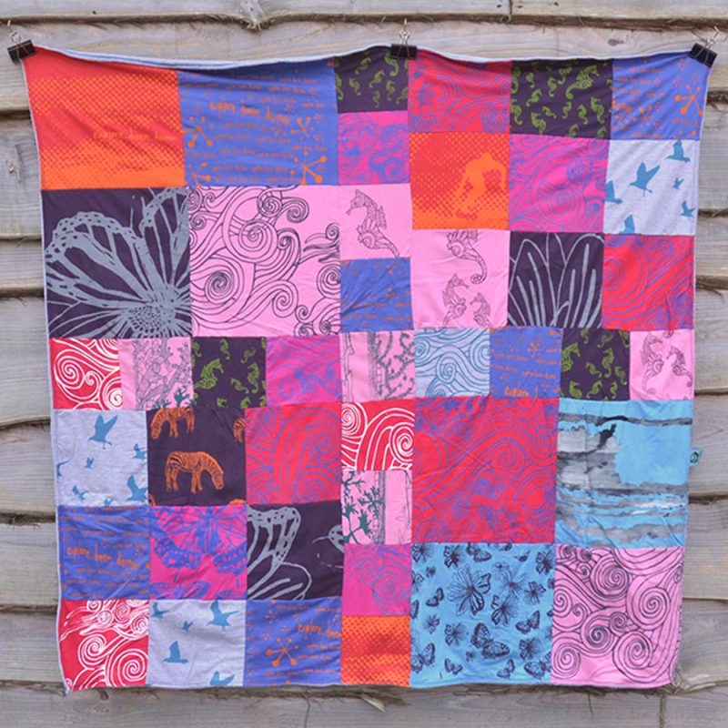 Blanket - large patchwork